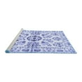 thumbnail image 2 of Ahgly Company Machine Washable Indoor Rectangle Persian Blue Traditional Area Rugs, 4' x 6', 2 of 4