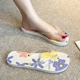 thumbnail image 4 of Shadoumai Women's Arch Support Flip Flops for Plantar Fasciitis Orthopedic Thong Sandals Comfortable Summer Beach Pool Slides, 4 of 4