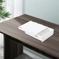 thumbnail image 6 of Mouliraty Sticky Under Desk Drawer, Tray Attachable Under Desk Storage Organizer, Click To Hide Pencil Drawer For Office Home Stationery, 6 of 6