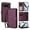 Dark Purple, variant on Magnetic Clasp Flip Stand Case for Google Pixel 10 with Lanyard 5-Card Holder  Butterfly Flower Multi-card Zipper Wallet Leather Phone Case,Mint Green,For Google Pixel 10