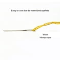 thumbnail image 3 of 9 Uds. Agujas romas de ojo grande, agujas de tejer de hilo de acero inoxidable, agujas de coser, agujas de tejer y encordar con botella de aguja, 3 of 5