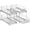Silver, variant on 2-Tier Cabinet Storage Organizer Baskets with Sliding Drawer Set of 2, White