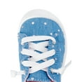 thumbnail image 5 of Wonder Nation Toddler Girls Casual Bump Toe Sneakers, 5 of 7