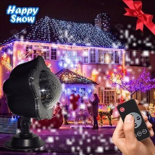 Christmas Holiday Laser LED Snowfall 