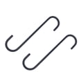 thumbnail image 4 of 2Pcs Durable Car Brake Caliper Hooks Practical Auto Brake Caliper Hangers, 4 of 9