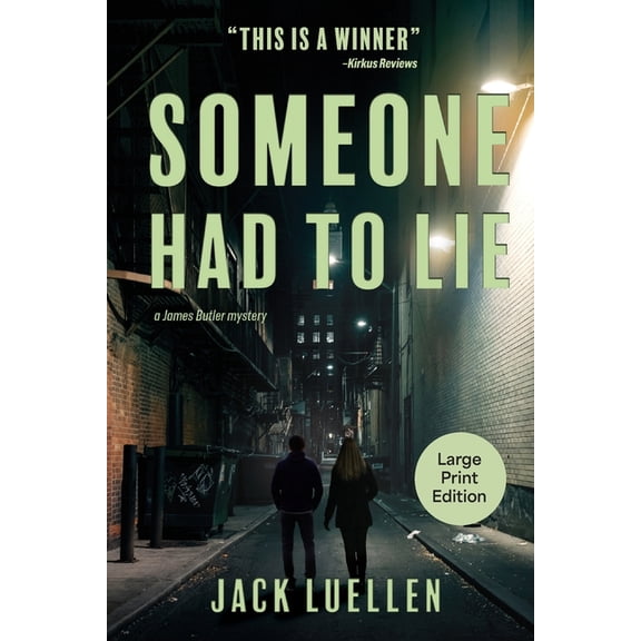 A James Butler Mystery Someone Had to Lie, (Paperback)