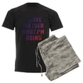 thumbnail image 6 of CafePress - I Have No Idea What I'm Doing Men's Dark Pajamas - Men's Dark Loose Fit Cotton Pajama Set, 6 of 7
