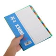 thumbnail image 2 of KAKOWELY tab dividers 1 Set Binder Divider With Tabs 1-31 Binder Index Divider Office Subject Divider Binder 11-Hole A4 Notebook Index Page Notebook Page Divider, 2 of 5