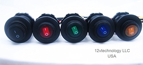 Enclosed Housing Waterproof Rocker Toggle Switch SPST Marine Socket 12V Color LED Choice #Swb1/cmb1 Enclosed Housing Waterproof Rocker Toggle Switch SPST Marine Socket 12V Color LED Choice #Swb1/cmb1