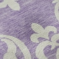 thumbnail image 2 of Dalyn Rugs Premium Machine Washable Mayfield AMF973 Purple 9' x 12' Rug, 2 of 7