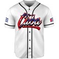 thumbnail image 2 of Personalized Cuba Baseball Shirt, Cuban Flag Jersey for Men and Women (5XL), 2 of 4