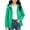 Army Green, variant on Girls 2 Pack Full Zip Hooded Rain Jacket Long Sleeve Waterproof Windproof Soft Shell Coat Lightweight Windbreaker for Camping Cycling 4‑12 Years