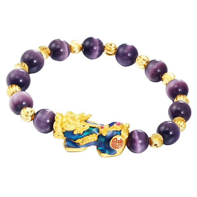 Pulsera de moda de obsidiana Shui Hugo para mujeres y hombres