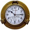 thumbnail image 3 of THOR INSTRUMENTS Nautical Antique Porthole Wall Clock Quartz Movement Coastal Home Decor 12" Rustic Vintage Home Decor Gifts, 3 of 3