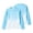 F128-Sky Blue, variant on FYDUU Lightweight T-Shirt for Boys Long Sleeve Tops Children's Rash Guard Shirts Raglan Sleeves T Shirts Gradient Color Stylish Tshirt Top 4-5 Years