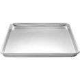 thumbnail image 2 of FeGe  Half-Size 18"x13" 16-Gauge Heavy-Duty Sheet Pan (Pack of 12), 2 of 6