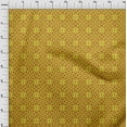 thumbnail image 4 of oneOone Viscose Jersey Dark Mustard Fabric Damask Sewing Fabric By The Yard Printed Diy Clothing Sewing Supplies 60 Inch Wide, 4 of 5