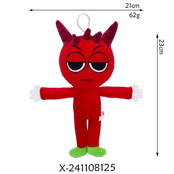 Sprunki Game Plush, Soft Stuffed Animal Pillow Doll Christmas Birthday Gifts for Adult Kids (Styles-64)