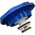 thumbnail image 1 of Coolant Reservoir Tank Cap, Radiator Expansion Sealing Cover, Replacement OEM#4M0121321E, Compatible with VW Porsche (Blue) -, 1 of 6