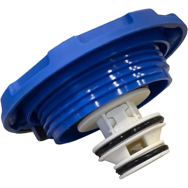 Coolant Reservoir Tank Cap, Radiator Expansion Sealing Cover, Replacement OEM#4M0121321E, Compatible with VW Porsche (Blue) -