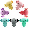 thumbnail image 1 of Peluche de axolotl de 20 cm, bonito animal de dibujos animados, muñeco de peluche para niños, regalo de cumpleaños y Navidad, almohada de peluche cómoda para dormir, 1 of 5