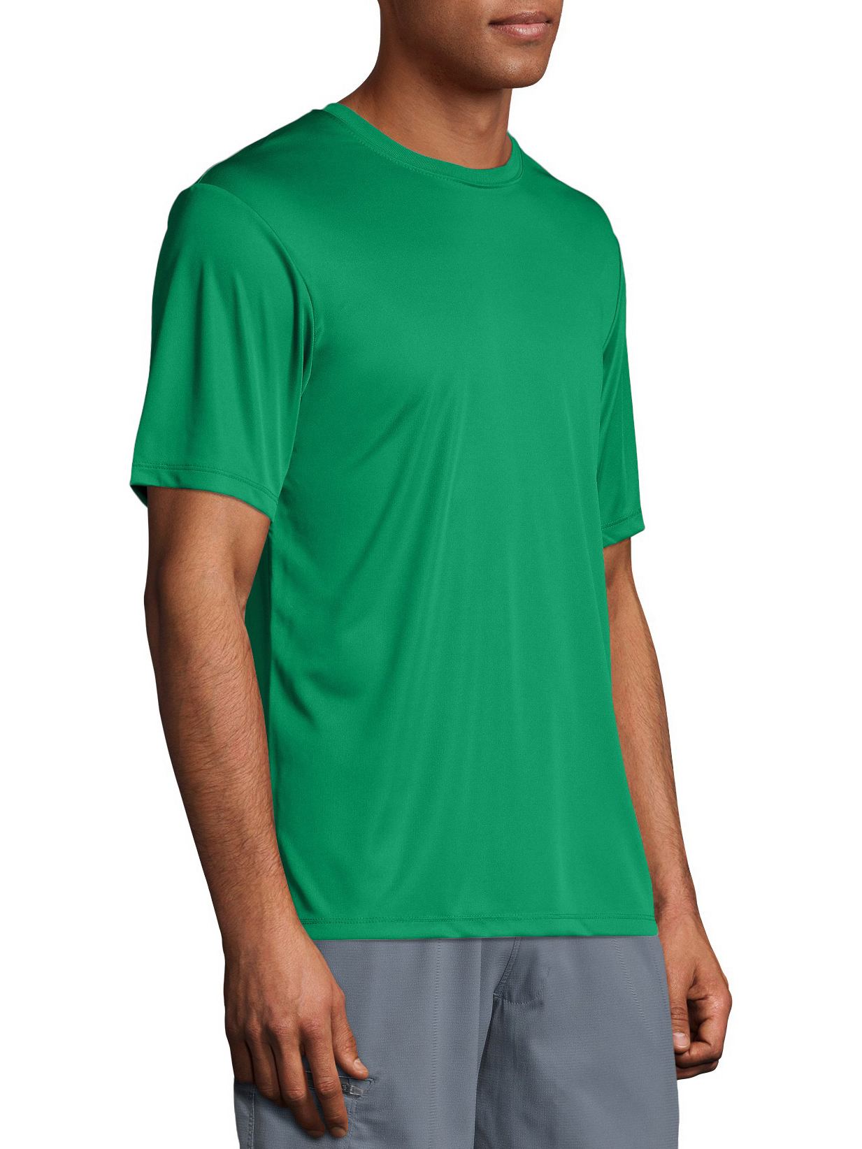 Hanes Sport Men's and Big Men's Short Sleeve Cool Dri Performance Tee (40+ UPF), Up to Size 3XL - image 5 of 6
