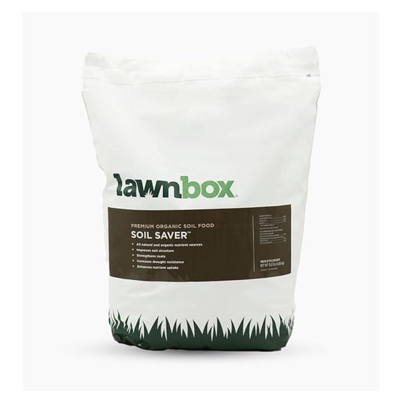 Organic Gypsum Soil Amendment - 15 lb Bag, 2500 sq ft Coverage - Humic Acid & Sulfur Rich - Improves Soil Structure, Root Growth & Drought Tolerance