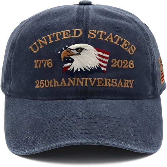 TELOLY 250Th Anniversary Usa Hat | Eagle Embroidered Patriotic Hat for Men & Women