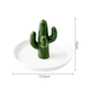 thumbnail image 4 of Soporte para anillos de cactus, plato de joyería para mujer, organizador de anillos, plato decorativo, regalo de cactus para mujeres, niñas, regalos de cumpleaños, Navidad, decoración de habitación preppy Sailing Electrónica, 4 of 4