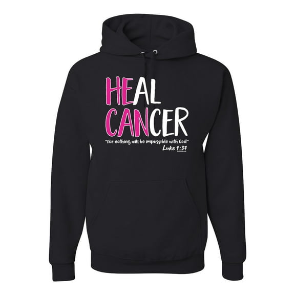 Faith Jesus Believe Awareness Unisex Graphic Hoodie Sweatshirt, Black, Small