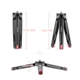 thumbnail image 3 of Andoer Mini Handheld Travel Desktop Tripod Camera Stand Holder Aluminum Alloy 11Lbs Load Capacity for DSLR Smartphone Action Sports Camera, 3 of 6