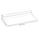 thumbnail image 3 of 8 Uds. Estantes de pared de listones, accesorios de pared de listones colgantes, estantes de pared transparentes, estantes para zapatos, 3 of 8