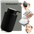 thumbnail image 6 of BosilunLife 12 oz Matte Black Ceramic Soap Dispenser, Refillable Dish Soap and Hand Soap Dispenser with Rust-Resistant Pump for Kitchen Sink, 6 of 10