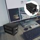 thumbnail image 5 of Organizador de escritorio con cajón, estuche de almacenamiento para papelería y cosméticos., 5 of 7