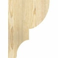 thumbnail image 3 of 4"W x 10"D x 14"H Ridgewood Rough Sawn Corbel, Douglas Fir, 3 of 9