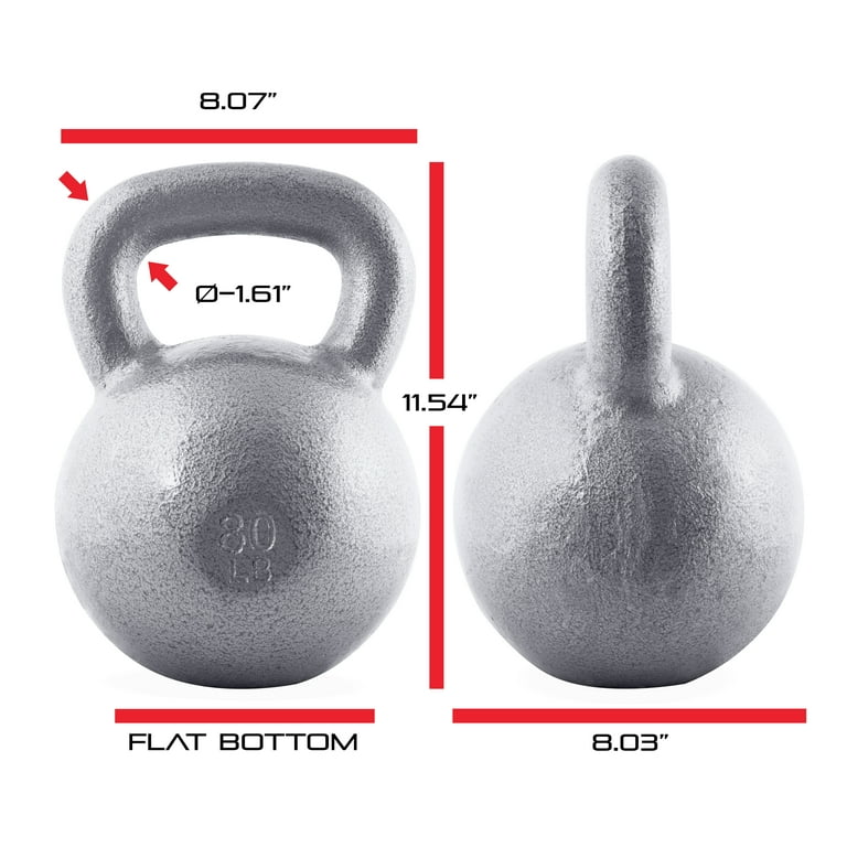 CAP Barbell Cast Iron Kettlebell Single 80 Pounds Walmart