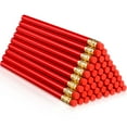 thumbnail image 5 of Pencil Guy Blank Round Pencils #2 HB Woodcase Red Pack of 144 Bulk School Office Classroom Writing Supplies, 5 of 10