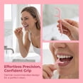 thumbnail image 5 of YEMNPIOS Portable Plastic Floss Picks Value Pack Pink 200 Count, 5 of 6