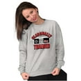 thumbnail image 3 of Classically Trained Game Controller Unisex Plus Fleece Graphic Sweatshirt Brisco Brands 2X, 3 of 5