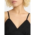 thumbnail image 3 of No Boundaries Triangle Maxi Dress with Lace Trim, Women's, 3 of 4