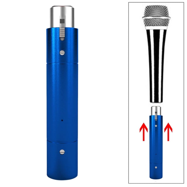 Amplificador de micrófono dinámico Hugo Preamplificador de micrófono Azul