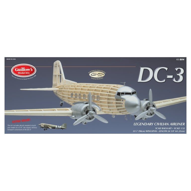 Guillow's Douglas DC-3 Model Kit