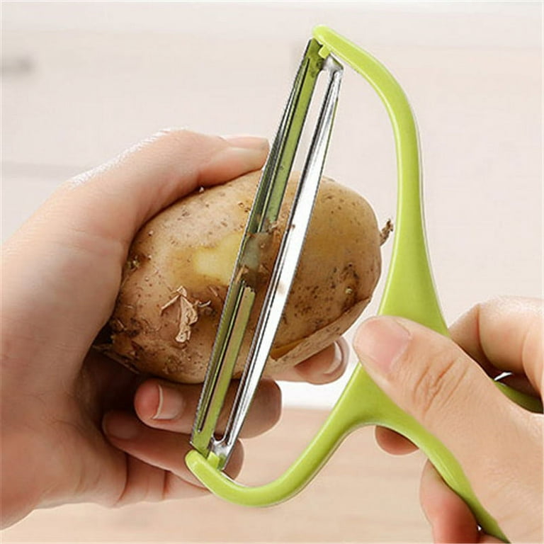 Vegetable Peeler for Kitchen, NewGF Fruit Potato Carrot Apple Peeler, Good  Grip and Durable Y and I Shaped Stainless Steel Peelers, with Ergonomic  Non-Slip Handle & Sharp Blade (2PCS) - Yahoo Shopping