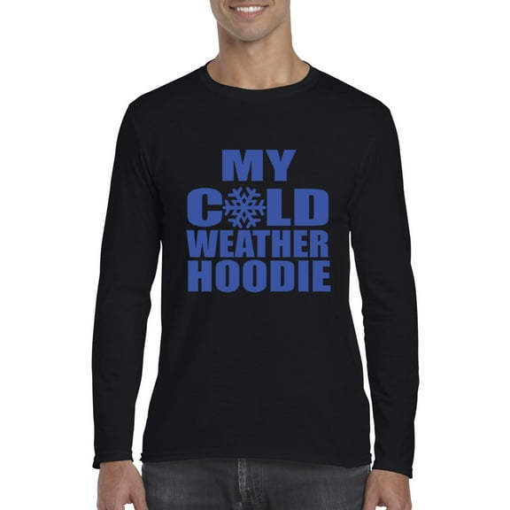 MmF - Mens Long Sleeve T-Shirts - MY COLD WEATHER XMAS HOODIE