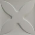 thumbnail image 5 of Ekena Millwork 11 7/8"W x 11 7/8"H Austin EnduraWall Decorative 3D Wall Panel, Universal Metallic Carbon Mist (12-Pack for 11.76 Sq. Ft.), 5 of 6