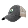 thumbnail image 1 of Boston Celtics Cowboy Mesh Baseball Cap Deep Heather One Size, 1 of 5