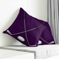 thumbnail image 3 of Golf Ball Club Pillow Covers 26x26 Inch Decorative Throw Pillow Cover, Sports Abstract Vintage Purple Sofa Pillowcases Accent Cushion Case Home Decor Bedroom Living Room, 3 of 6