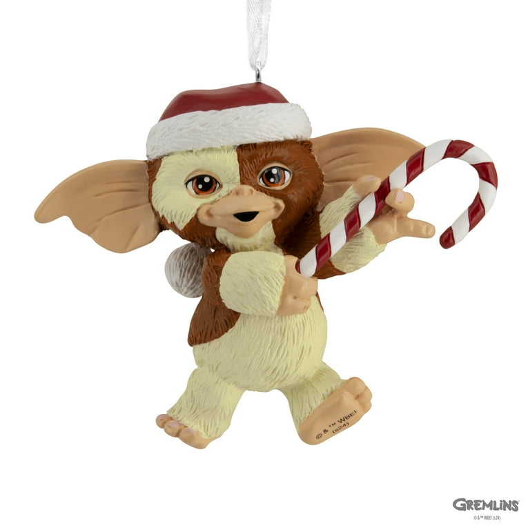 Hallmark Gremlins Gizmo in Santa Hat Christmas Ornament, 1 Count