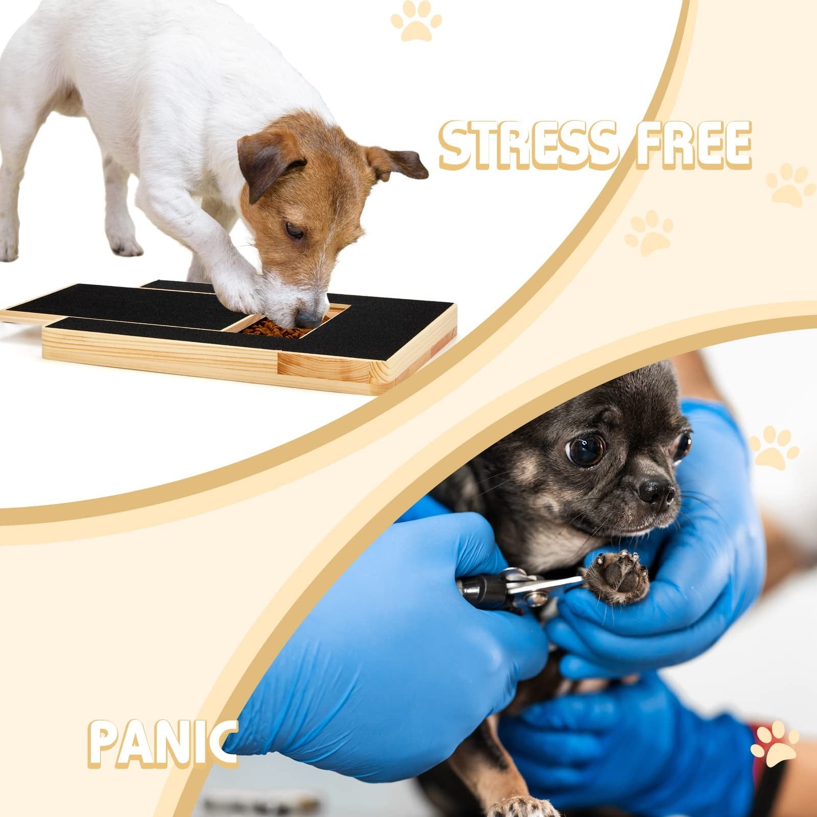 YFKFYTG Big holiday Savings Home Decor Dog Scratch Pad for Nails Wooden Dog Scraper Solid Wood Dog Nail File Board Walmart