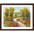 thumbnail image 2 of Art.com Morning Walk I Art Print by Tim O'toole, Brown Frame Wall Art, 40" x 32", 2 of 5